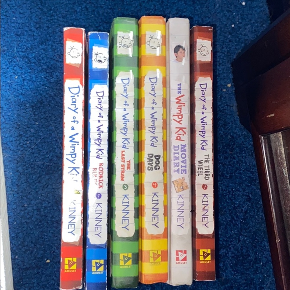 diary of a wimpy kid books